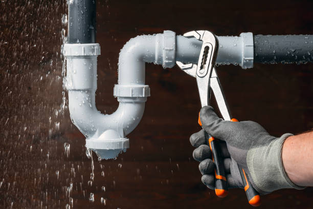 Professional Emergency Plumber technician working in Camden Wyoming, DE